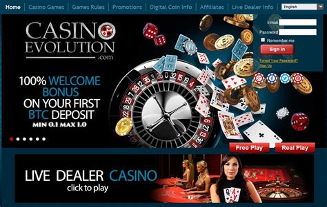online casino evolution games
